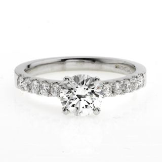 Diamond Solitaire Ring - 00019094 | Heming Diamond Jewellers | London