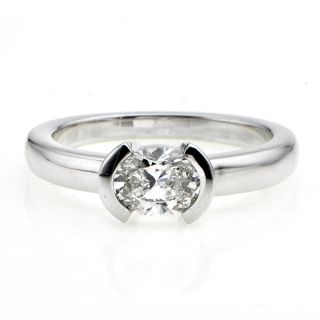 Diamond Solitaire Ring - 00019120 | Heming Diamond Jewellers | London