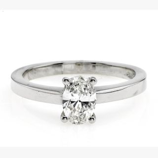 Diamond Solitaire Ring - 00019169 | Heming Diamond Jewellers | London
