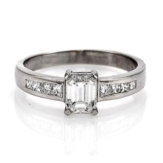 Diamond Solitaire Ring - 00020535 | Heming Diamond Jewellers | London