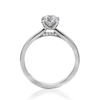 Diamond Solitaire Ring - 00021087 | Heming Diamond Jewellers | London