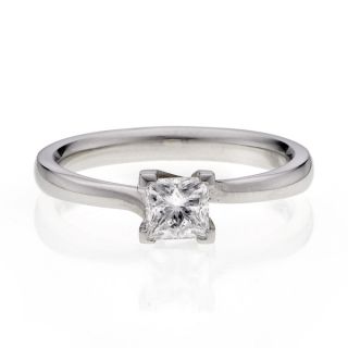 Diamond Solitaire Ring - 01018361 | Heming Diamond Jewellers | London