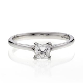 Diamond Solitaire Ring - 01018385 | Heming Diamond Jewellers | London