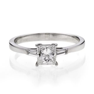 Diamond Solitaire Ring - 01018392 | Heming Diamond Jewellers | London