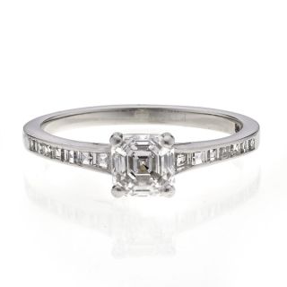 Diamond Solitaire Ring - 01018598 | Heming Diamond Jewellers | London