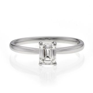 Diamond Solitaire Ring - 01018608 | Heming Diamond Jewellers | London