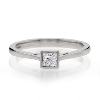 Diamond Solitaire Ring - 01018614 | Heming Diamond Jewellers | London