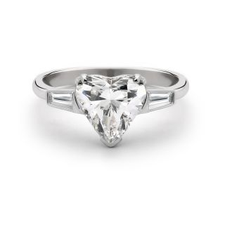 Diamond Solitaire Ring - 02018063 | Heming Diamond Jewellers | London