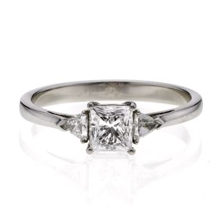 Diamond Solitaire Ring - 02018382 | Heming Diamond Jewellers | London