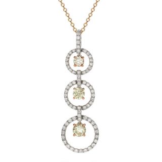 Fancy Yellow Diamond Pendant - 00021184 | Heming Diamond Jewellers | London