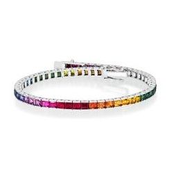 Multi Sapphire Bracelet - 02022189 | Heming Diamond Jewellers | London