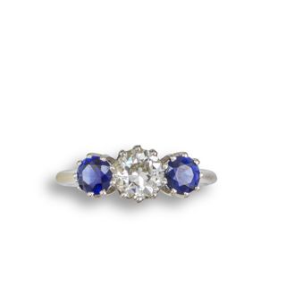 Sapphire and Diamond Ring - 02023287 | Heming Diamond Jewellers | London