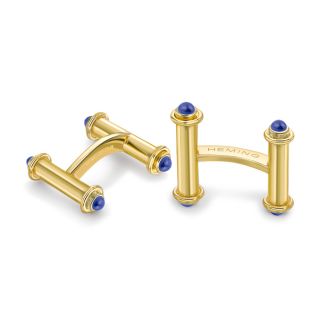 Sapphire Catamaran Cufflinks - 00024721 | Heming Diamond Jewellers | London