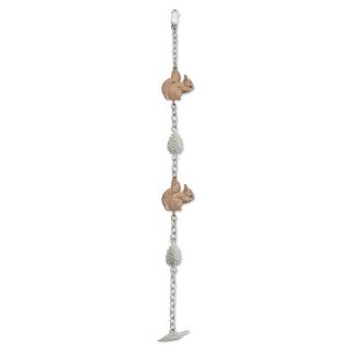 Squirrel & Fir Cone Bracelet - 00021674 | Heming Diamond Jewellers | London