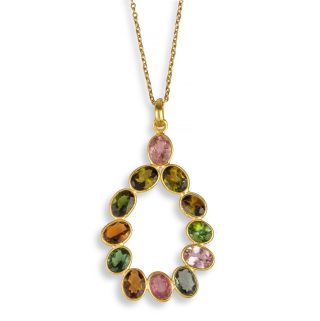 Tourmaline Necklace - 00024946 | Heming Diamond Jewellers | London