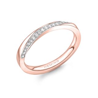 BURLINGTON DIAMOND WEDDING RING - BURLINGTON DIAMOND WEDDING RING | Heming Diamond Jewellers | London