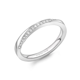 BURLINGTON DIAMOND WEDDING RING - BURLINGTON DIAMOND WEDDING RING | Heming Diamond Jewellers | London