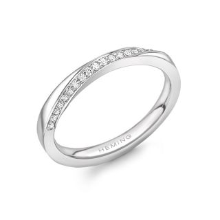 BURLINGTON DIAMOND WEDDING RING - BURLINGTON DIAMOND WEDDING RING | Heming Diamond Jewellers | London