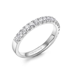 SALISBURY DIAMOND WEDDING RING - SALISBURY DIAMOND WEDDING RING | Heming Diamond Jewellers | London