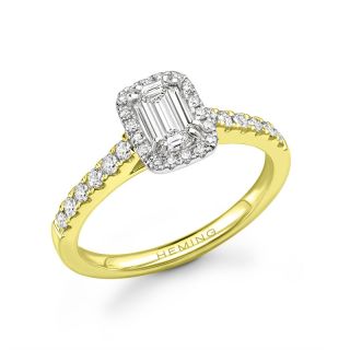 CERES - RADIANCE COLLECTION - CERES - DIAMOND SOLITAIRE RING | Heming Diamond Jewellers | London