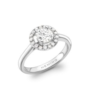 NEPTUNE - RADIANCE COLLECTION - NEPTUNE - DIAMOND SOLITAIRE RING | Heming Diamond Jewellers | London