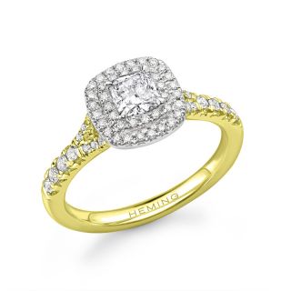 OBERON - RADIANCE COLLECTION - OBERON - DIAMOND SOLITAIRE RING | Heming Diamond Jewellers | London