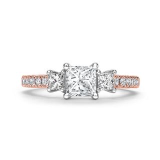 BLAKE - TRILOGY COLLECTION - BLAKE - THREE STONE DIAMOND RING | Heming Diamond Jewellers | London