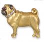 Pug Dog Brooch - 02022569 | Heming Diamond Jewellers | London