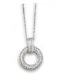 Diamond Hoop Pendant