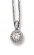 Diamond Cluster Pendant - 01026268 | Heming Diamond Jewellers | London