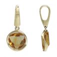 18ct Yellow Gold Citrine Pendant - 00025038 | Heming Diamond Jewellers | London