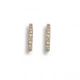 Diamond Hoop Earrings - 00024527 | Heming Diamond Jewellers | London