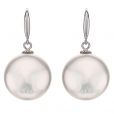 Coin Pearl Drop Earrings - 02020383 | Heming Diamond Jewellers | London