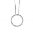Diamond Circle Pendant - 00022283 | Heming Diamond Jewellers | London