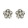 Diamond Cluster Earrings - 00019994 | Heming Diamond Jewellers | London