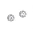 Diamond Cluster Earrings - 02021249 | Heming Diamond Jewellers | London