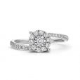Diamond Cluster Ring - 00022621 | Heming Diamond Jewellers | London