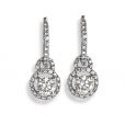 Diamond Drop Earrings - 00022252 | Heming Diamond Jewellers | London