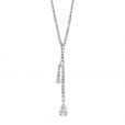 Diamond Drop Pendant - 00022063 | Heming Diamond Jewellers | London