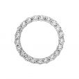 Diamond hoop pendant - 00023060 | Heming Diamond Jewellers | London