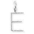 Diamond Initial 'E' Charm / Pendant (9ct) - 00019098 | Heming Diamond Jewellers | London