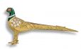 Diamond Pheasant Brooch - 00024818 | Heming Diamond Jewellers | London