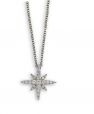 Diamond snowflake pendant. - 00024877 | Heming Diamond Jewellers | London