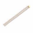 Double Row Pearl Bracelet - 00022633 | Heming Diamond Jewellers | London