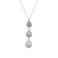 Pearl & Diamond Pendant - 00022878 | Heming Diamond Jewellers | London