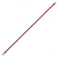 Ruby Line Bracelet - 00022229 | Heming Diamond Jewellers | London