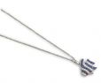 Sapphire and Diamond Angelfish pendant. - 02022257 | Heming Diamond Jewellers | London