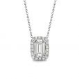 CERES PENDANT RADIANCE COLLECTION - CERES DIAMOND CLUSTER PENDANT | Heming Diamond Jewellers | London