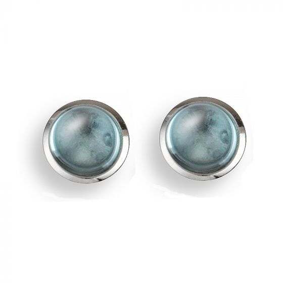 Blue Topaz Earrings - 00025024 | Heming Diamond Jewellers | London