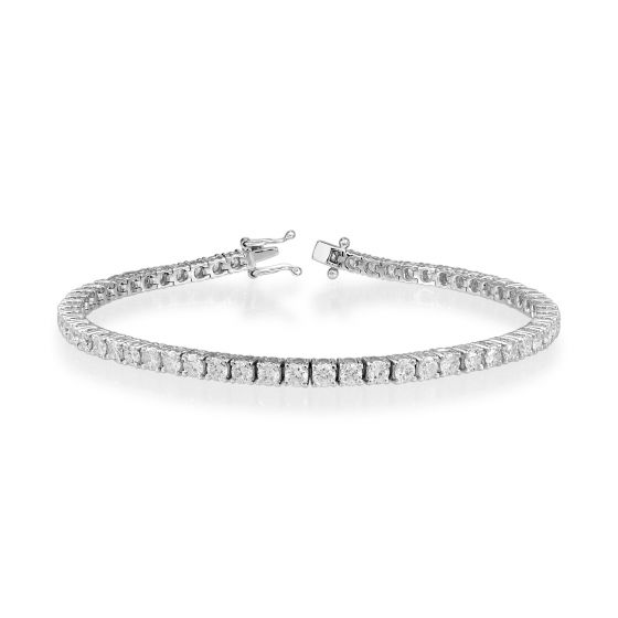 Diamond Line Bracelet 5.03cts - 02021433 | Heming Diamond Jewellers | London